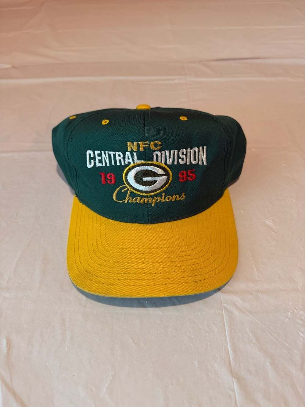 Vintage Headmaster Green Bay Packers 1995 NFC Champions Snapback Hat